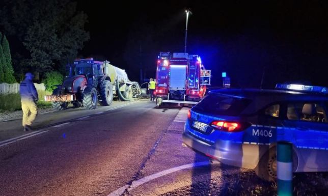 Zginął kierowca i kilkuletnia dziewczynka