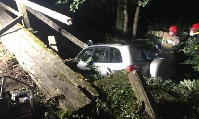 Wypadki drogowe koło Olecka