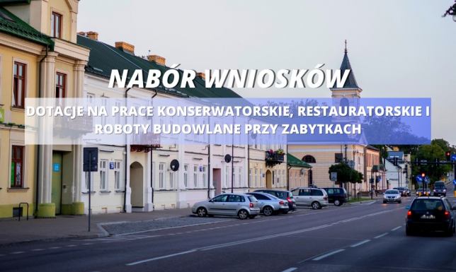 Prace konserwatorskie, restauratorskie i roboty budowlane przy zabytkach