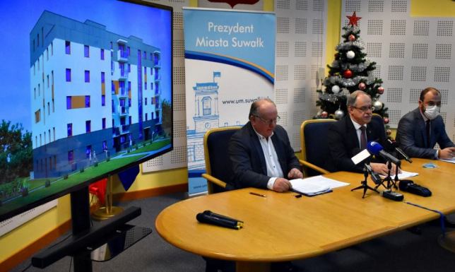 Nowa inwestycja mieszkaniowa ZBM TBS przy ulicy Franciszkańskiej w Suwałkach