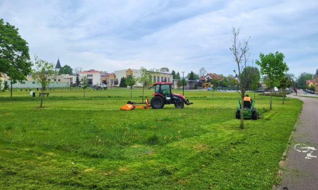 W Suwałkach rozpoczęły się tegoroczne prace związane z koszeniem