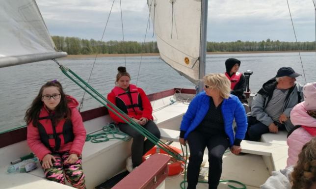 Uczniowie ze Słobódki uczestniczyli w zajęciach sportowych z żeglarstwa