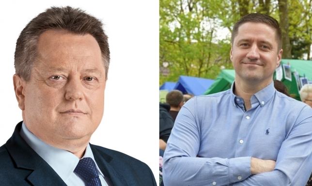 Jarosław Zieliński i Jacek Niedźwiedzki w Sejmie wyniki głosowania do Sejmu i Senatu ze wszystkich obwodów w Województwie Podlaskim