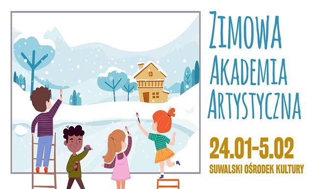 Zajęcia w Suwalskim Ośrodku Kultury dla dzieci podczas zimowych ferii