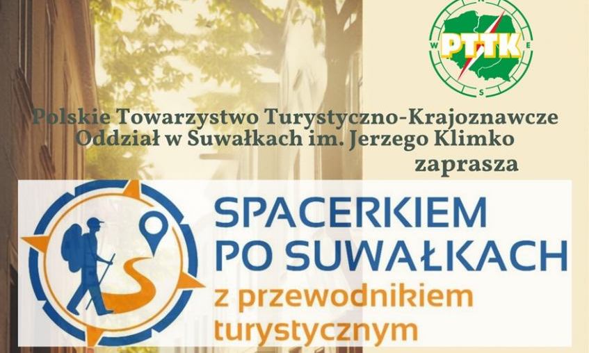 tematyczne spacery po miejskich trasach turystycznych z przewodnikiem PTTK
