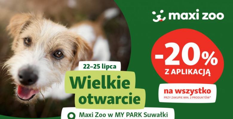 Raj dla miłośników zwierząt już wkrótce w MY PARK SUWAŁKI