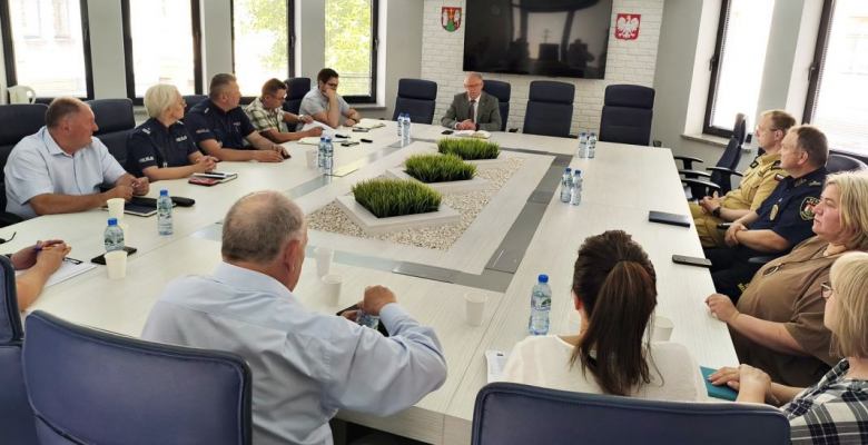 Posiedzenie Miejskiego Zespołu Zarządzania Kryzysowego