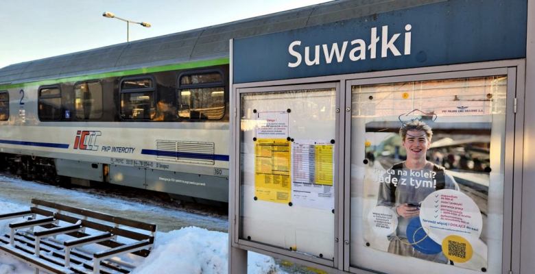 Pociąg IC „Gryf” pojedzie dalej przez Pisz i Olsztyn do Trójmiasta
