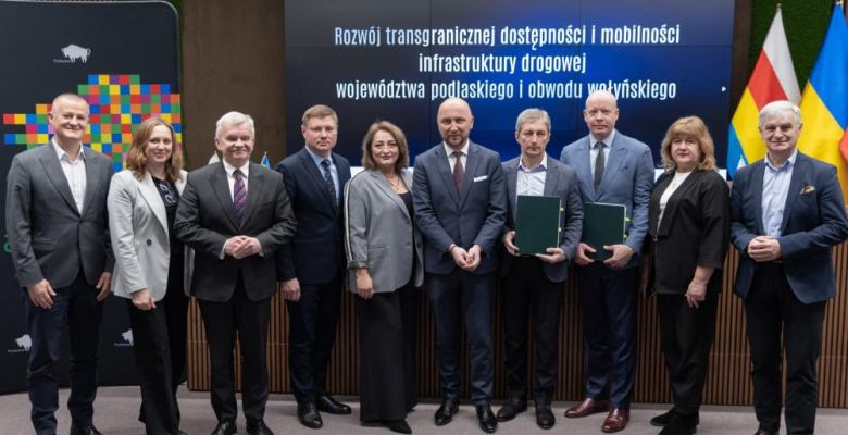 przedsięwzięcie Podlaskiego Zarządu Dróg Wojewódzkich z ukraińskim miastem Kowel