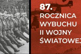 uroczystości upamiętniające 87. rocznicę wybuchu II wojny światowej