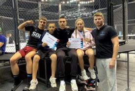Dwa złota i srebro dla zawodników Ultimate Gym Suwałki podczas MMA Polska 17