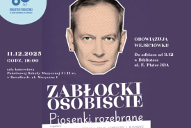 Biblioteka Publiczna im. Marii Konopnickiej w Suwałkach zaprasza na koncert