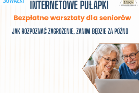 Seniorze, nie daj się oszukać! Bezpłatne warsztaty z bezpieczeństwa w sieci