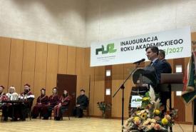 Inauguracja roku akademickiego w PUZ w Suwałkach. 