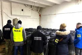 Zlikwidowana bimbrownia w Suwałkach. 41-latek z zarzutami