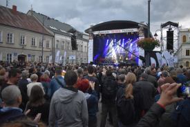 zamknięta dla ruchu kołowego ulica T. Kościuszki