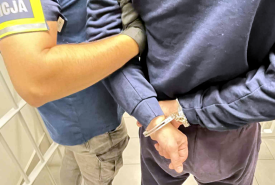 Mundurowi z suwalskiej komendy zatrzymali 34-letniego mężczyznę