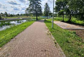 nowa ogólnodostępna strefa grillowa na Suwalskich Bulwarach