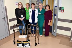 Stowarzyszenie Opieki Paliatywnej w Suwałkach przekazało prezenty