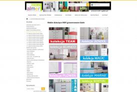 Meble dziecięce białe - Polski producent ALMER MEBLE