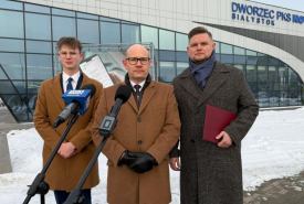  radni sejmiku województwa podlaskiego Artur Kosicki i Robert Jabłoński