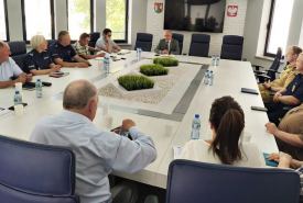 Posiedzenie Miejskiego Zespołu Zarządzania Kryzysowego