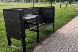 Nowe ławki na suwalskich bulwarach oraz na Placu Marii Konopnickiej 