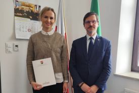 spotkanie z medalistką Mistrzostw Europy w pływaniu lodowym