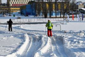 W Suwałkach słupki termometrów wskazały -27,7°C
