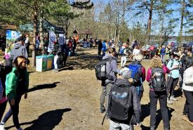 Augustów stał się w sobotę (11.04) stolicą pieszych wędrówek