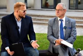 O wandalach, Rail Baltice, roku szkolnym i planach miasta w kwestiach bezpieczeństwa