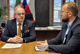 Videopodcast z Ratusza. Rozmowa z prezydentem Czesławem Renkiewiczem