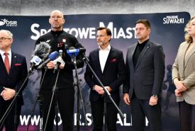 Minister Sportu i Turystyki Jakub Rutnicki z wizytą w Suwałkach