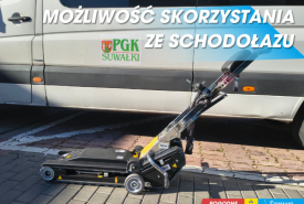 Możliwość korzystania ze schodołazu dla osób z niepełnosprawnościami w Suwałkach