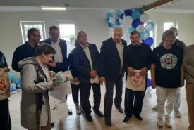 Czterdziestoosobowa grupa seniorów z estońskiego Võru