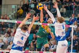 Porażką 0:3 zakończył się wtorkowy (24.02) mecz Plusligi Ślepska Malow Suwałki