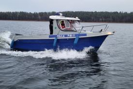 Na wodach Jeziora Wigry odbyło się specjalistyczne szkolenie