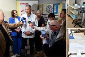 Nowoczesne fotele do chemioterapii, pompy infuzyjne czy wózki do transportu