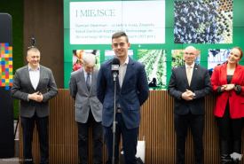 Damian Oberman z Zespołu Szkół Centrum Kształcenia Rolniczego