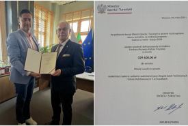 329 tysięcy złotych ze środków Funduszu Rozwoju Kultury Fizycznej