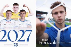 Nowym piłkarzem suwalskich Wigier został 19-letni pomocnik Jakub Fronczak