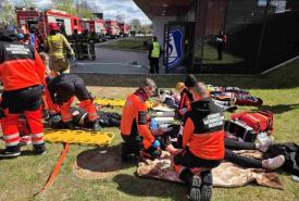 Razem dla Bezpieczeństwa – sport, edukacja i praktyczne ćwiczenia służb w Suwałki Arenie