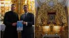 Dwie zabytkowe rzeźby z XVIII-wiecznego ołtarza głównego kościoła