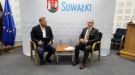 Co z odbiorem tekstyliów, Zielone Suwałki, na co prezydent zagłosuje w SBO? Videopodcast z Ratusza, rozmowa z prezydentem Suwałk