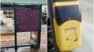 W ostatnich dniach na ulicach Suwak doszło do kilku aktów wandalizmu