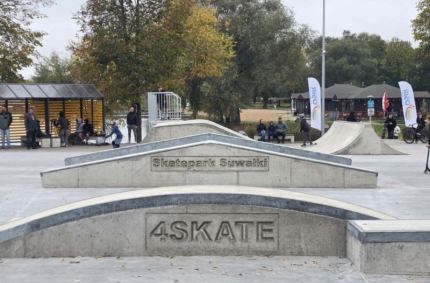Nowy skatepark nad Zalewem Arkadia już otwarty