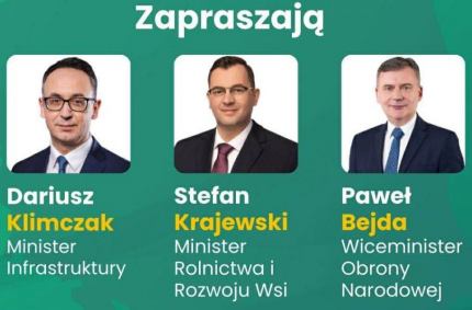 Minister Infrastruktury, Rolnictwa i Rozwoju Wsi, Wiceminister Obrony Narodowej