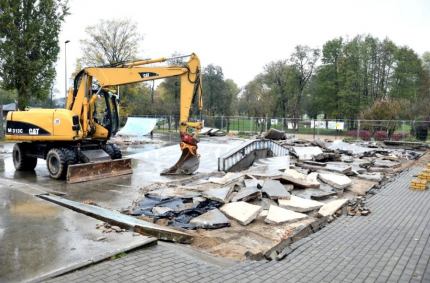 Skatepark nad Zalewem wyburzony. Powstanie zupełnie nowy Ponad 2,7 mln zł kosztować będzie budowa nowego skateparku