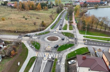  rondo u zbiegu ulic Kawaleryjskiej i Powstańców Wielkopolskich