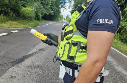 67-letni kierowca BMW został zatrzymany w gminie Suwałki